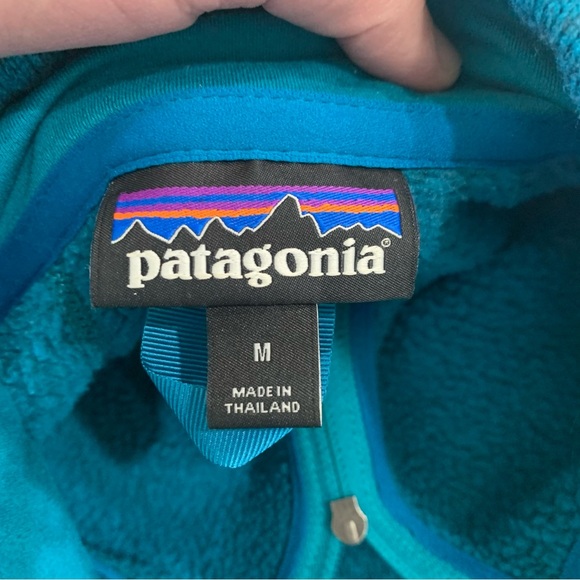 Patagonia Women’s Better Sweater Worn Wear Quarter Zip Size Medium - Picture 8 of 11